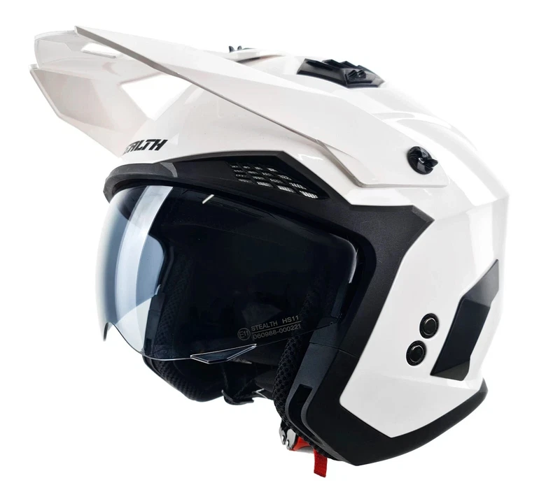 Removable Chin Bar Open White Stealth, photo 4 of 7