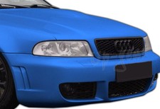 For 96-01 Audi A4 S4 B5 Black Abs Sport Mesh Rs4 Style Front Hood Grille Grill