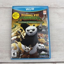 Kung Fu Panda Showdown of Legendary Legends Nintendo Wii U CIB Nice Free Ship!