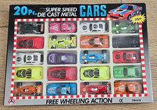 Superspeed Die cast metal cars - 20 samochodów zabawkowych NOWE