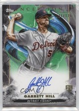 2023 Inception Base Rookie and Emerging Stars Green /125 Garrett Hill Auto 0l8y