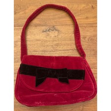Vintage Gymboree Red felt purse