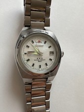 ORIENT Three Star Watch Automatic Silver Scratched