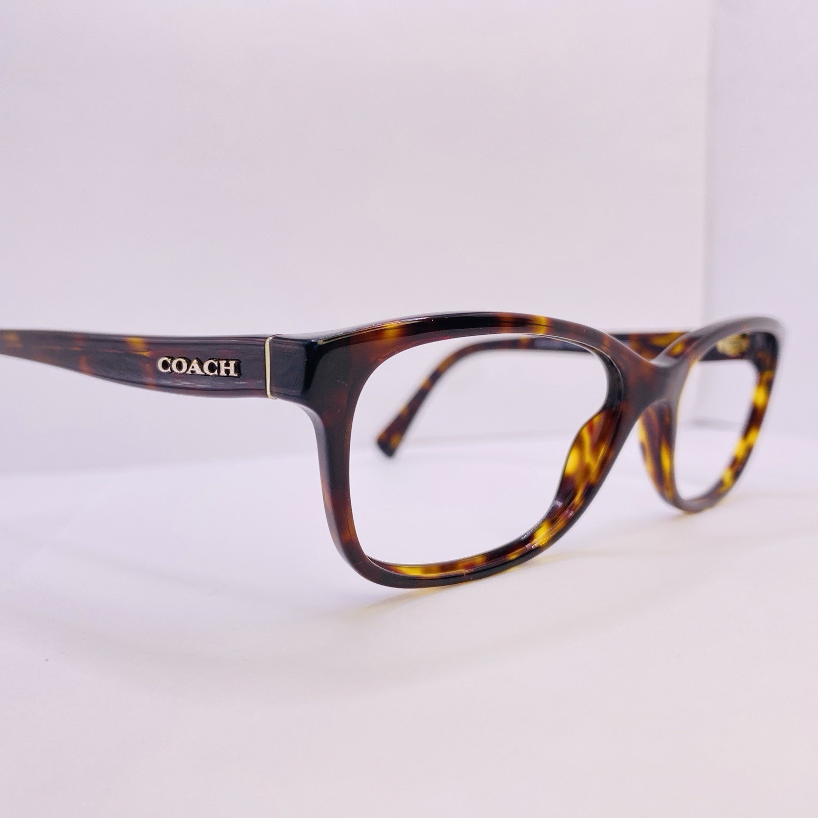 Coach Eyeglasses Authentic HC 6089 5120 Dark Tortoise 51 [] 16 135  Authentic thumbnail 2