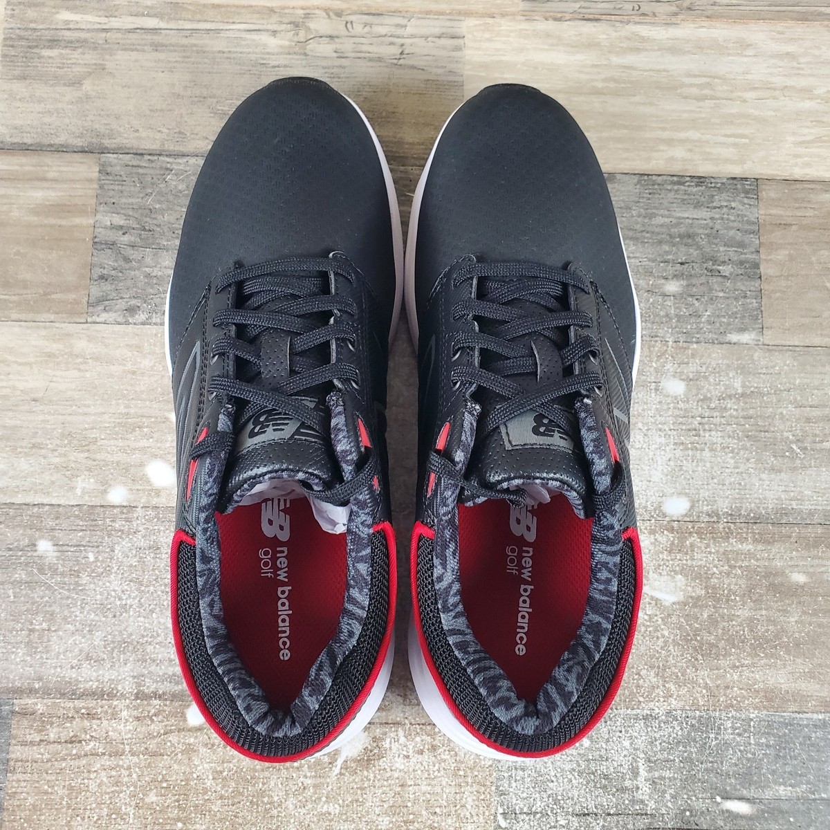 New Balance Brighton Mens Golf Shoes Sz 9 D Athletic Black Spike Lace Up Sneaker New Balance Brighton V2 Mens Golf Shoes Sz 9 Athletic Black  main image 4