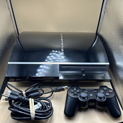 Sony PlayStation 3 80GB PS3 Fat Console System With Original Controller
