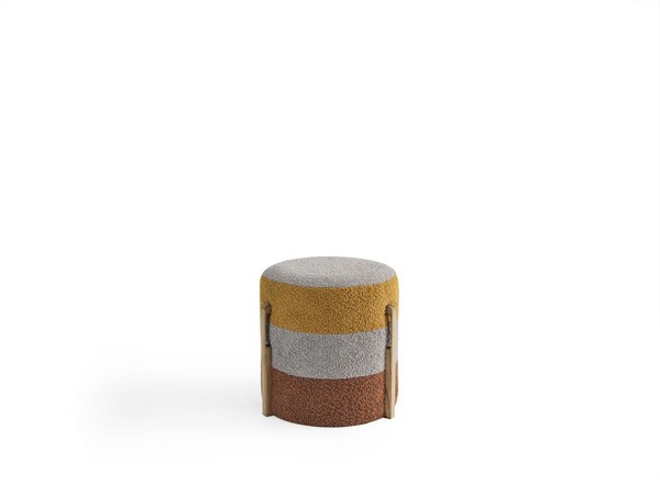 Hocker FußHocker Ottoman Sitzhocker Sitzpouf Wohnzimmer Designer Neu-image