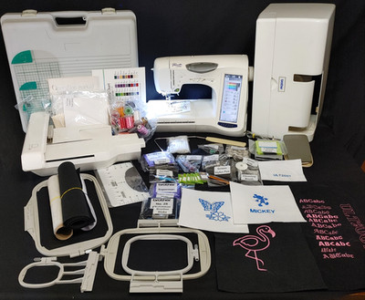 VIDEO Brother ULT2001 Computer Sewing & 6''x10'' Embroidery Machine PACKAGE