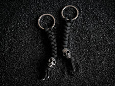 Schlüsselanhänger Totenkopf, Metall Totensc...
