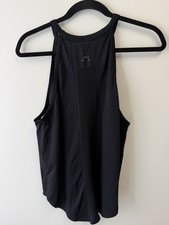 Varley Monterey Tank Top Sleeveless Size Small Medium Black Workout Gym Running