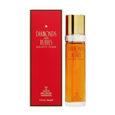 Diamonds Rubies by Elizabeth Taylor for Women 3.3 oz EDT Spray Brand New