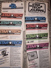 Startech Journal Manual Lot 1984 *9 Issues* Arcade Jukebox Pinball Coin Op