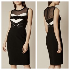 BNWT Women's (Karen Millen Dress ) in Black & White RRP £215 (UK 8 size)