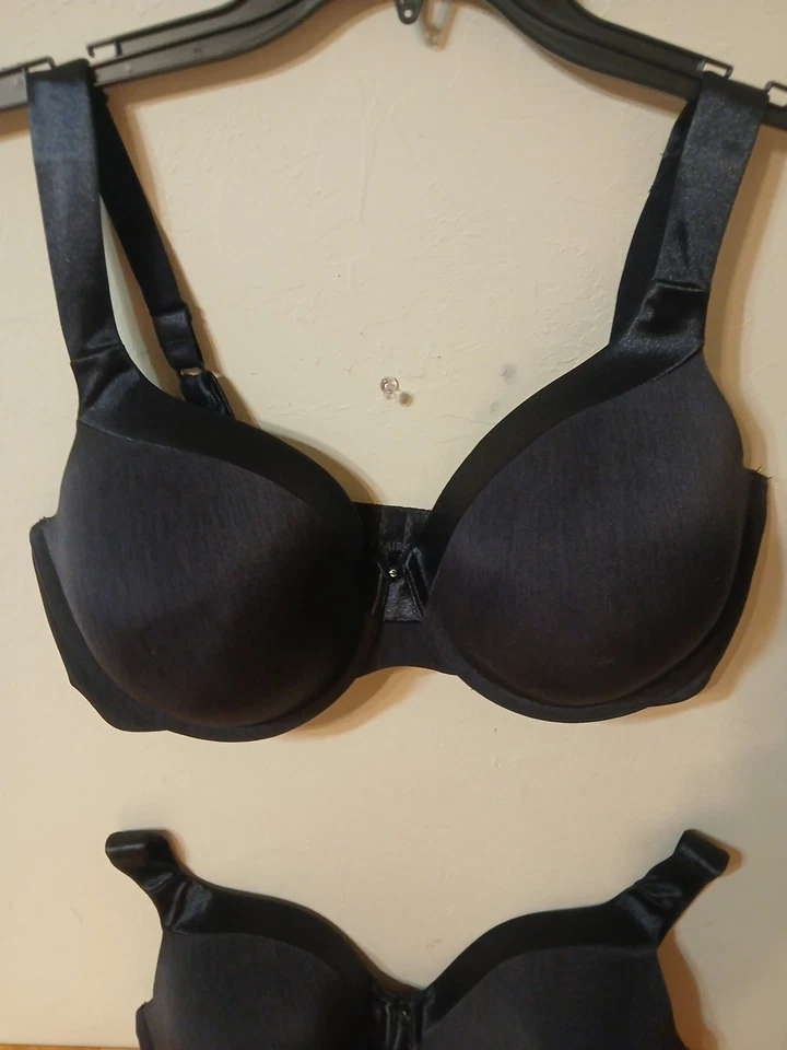 Juego de 2 sujetadores Vanity Fair 38DD negros Foto 4 de 4
