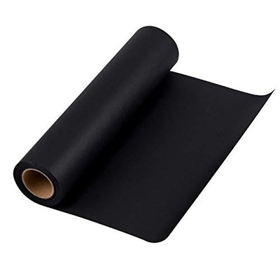 Black Kraft Paper Roll 12'' 100 ft for Crafts Art Wrapping Packing Postal Shippin