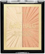 Image of Wet n Wild, MegaGlo Hello Halo Blushlighter, Blush and Highlighter Duo, Soft an
