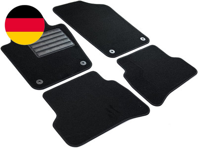 MDM SP-3748 Fußmatten Velours Autoteppich Passend Für Volkswagen Polo V (6R) 05.