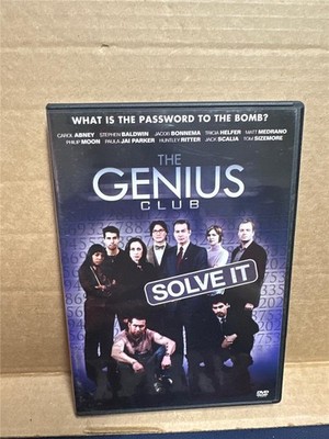 The Genius Club Solve It DVD, Stephen Baldwin, Tom Sizemore, Paula Jai Parker