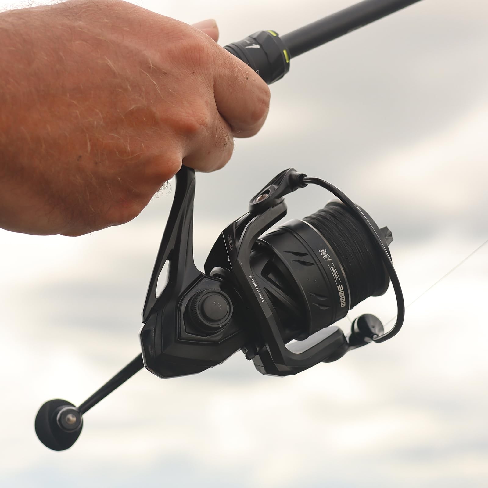HANDING M1 Spinning Reel, Freshwater Fishing Reels Spinning, 9+1 Ball Bearing...