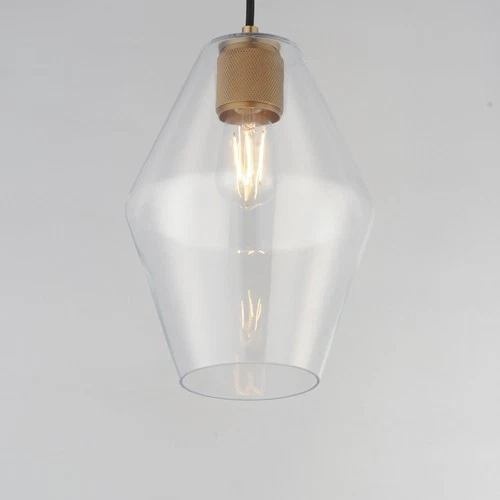 Maxim 21335CL Geode 9"W Mini Pendant - Black - Picture 6 of 9