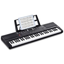 61 Key Digital Keyboard Piano, 200 Tones 200 Rhythms, Electric Portable Piano Ke