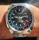 Vintage April 1972 Seiko Navigator Timer 6117-6410 GMT Automatic With Bracelet