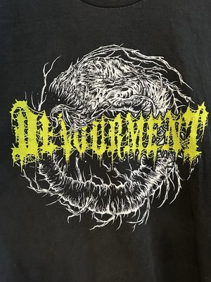 Devourment T-shirt Sz L Brutal Slam Death Metal Viral Load
