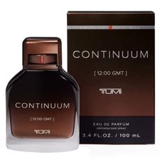 Continuum [ 12:00 GMT ] by Tumi 3.4 oz EDP Cologne for Men New In Box