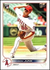  2022 Topps #594 Janson Junk RC