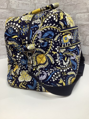 Vera Bradley Reisetasche Weekender Übernachtungstasche Ellie Blue Elephant Handgepäck - Bild 7 von 12