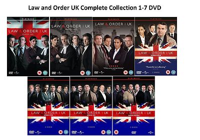 LAW AND ORDER UK COMPLETE SERIES 1-7 DVD COLLECTION SEASON 1