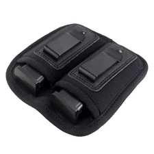 IWB Double Magazine Pouch (Inside Waistband IWB Mag Pouches for Concealed Carry)