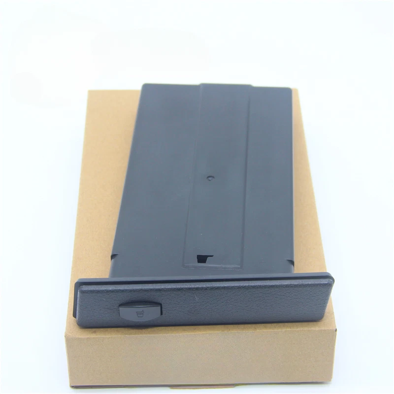 Portavasos negro del lado derecho del pasajero para BMW 528i 530i 535i 550i E61 Foto 4 de 4