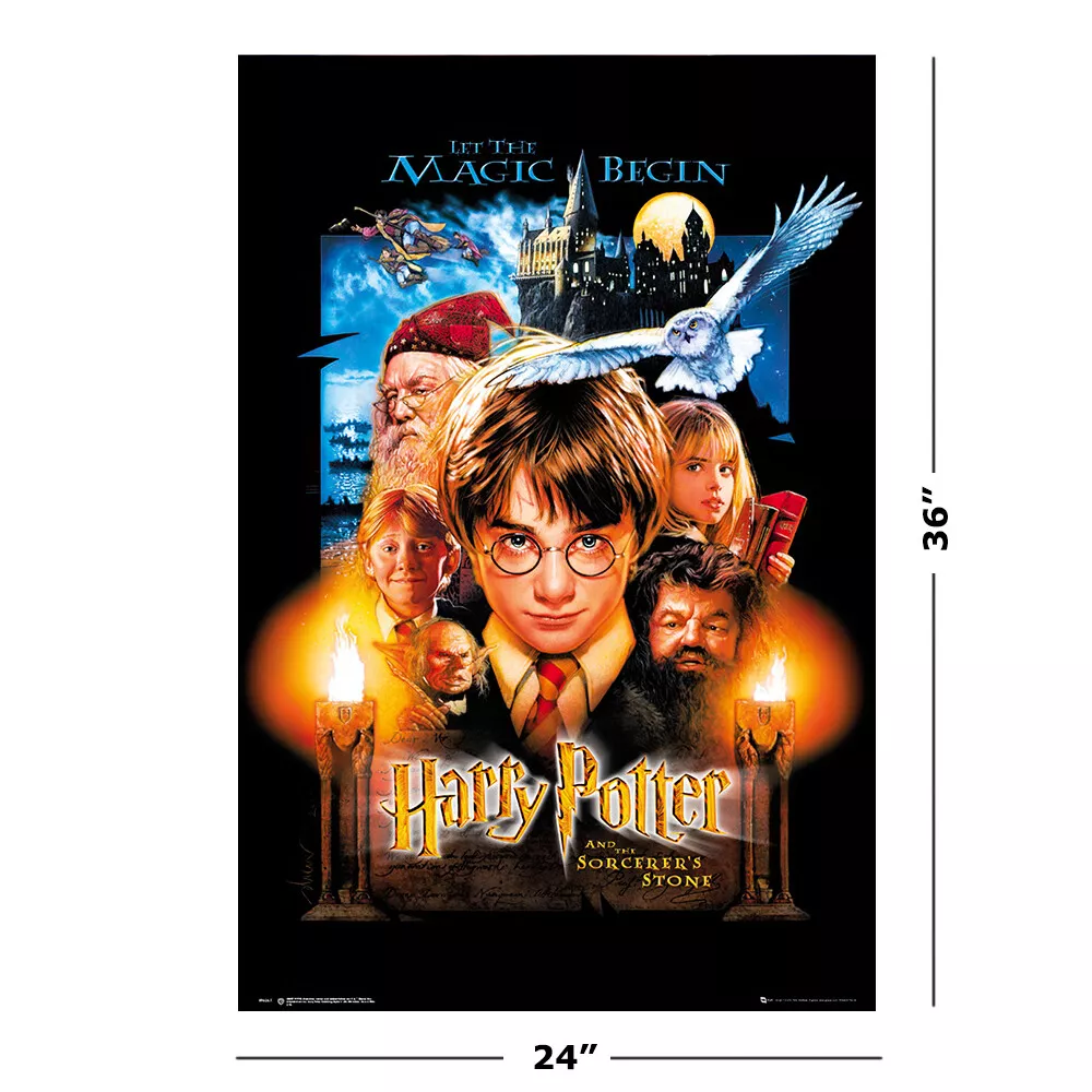 Kit 8 Poster Harry Potter Capas Filmes