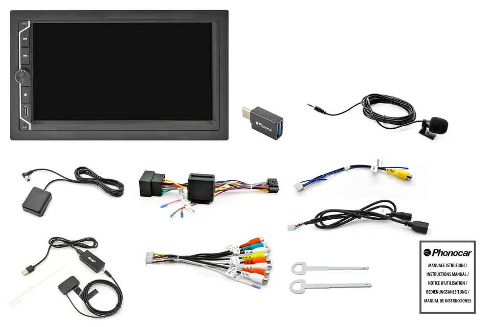 Mediastation Apple Car Play / Android Para SMART FORTWO Coupé (C451) Touch Sc... - Imagen 3 de 4