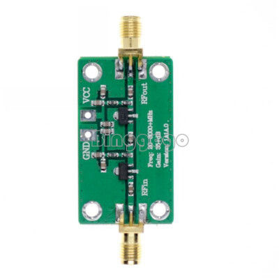 DC 3.3-6V 35dB 20-3000MHz Gain Low Noise LNA RF Broadband Amplifier Module
