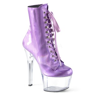 lilac gogo boots