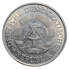 DDR Post Third Reich Communist Germany 2 Mark Aluminum Coin Buy 3 Get 1 Free