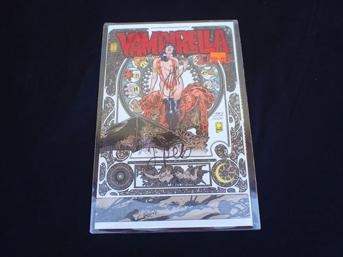 VAMPIRELLA 0 Harris Comics 1994 SIGNED by JOE QUESADA and Jimmy Palmiotti COA
