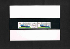 Polonia Coppia di 2 con Campo Ornamentale 1678 " Treno Elettrico " Timbrati, Ottime Condizioni VE