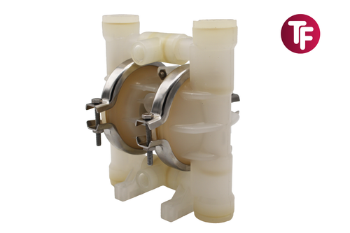 Compatible Wilden P.025 1/4" Enviroflex Air Diaphragm Pump Polypropylene / PTFE - Picture 10 of 11