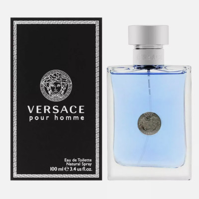 Versace Pour Homme by Versace Eau De Toilette Spray for Men - 3.4 oz/100 ml NEW