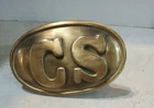 Civil War Reproduction Belt Buckle