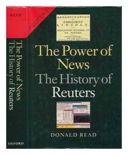 The Power of News: The History of Reuters, 1849-1989 - Hardcover - GOOD