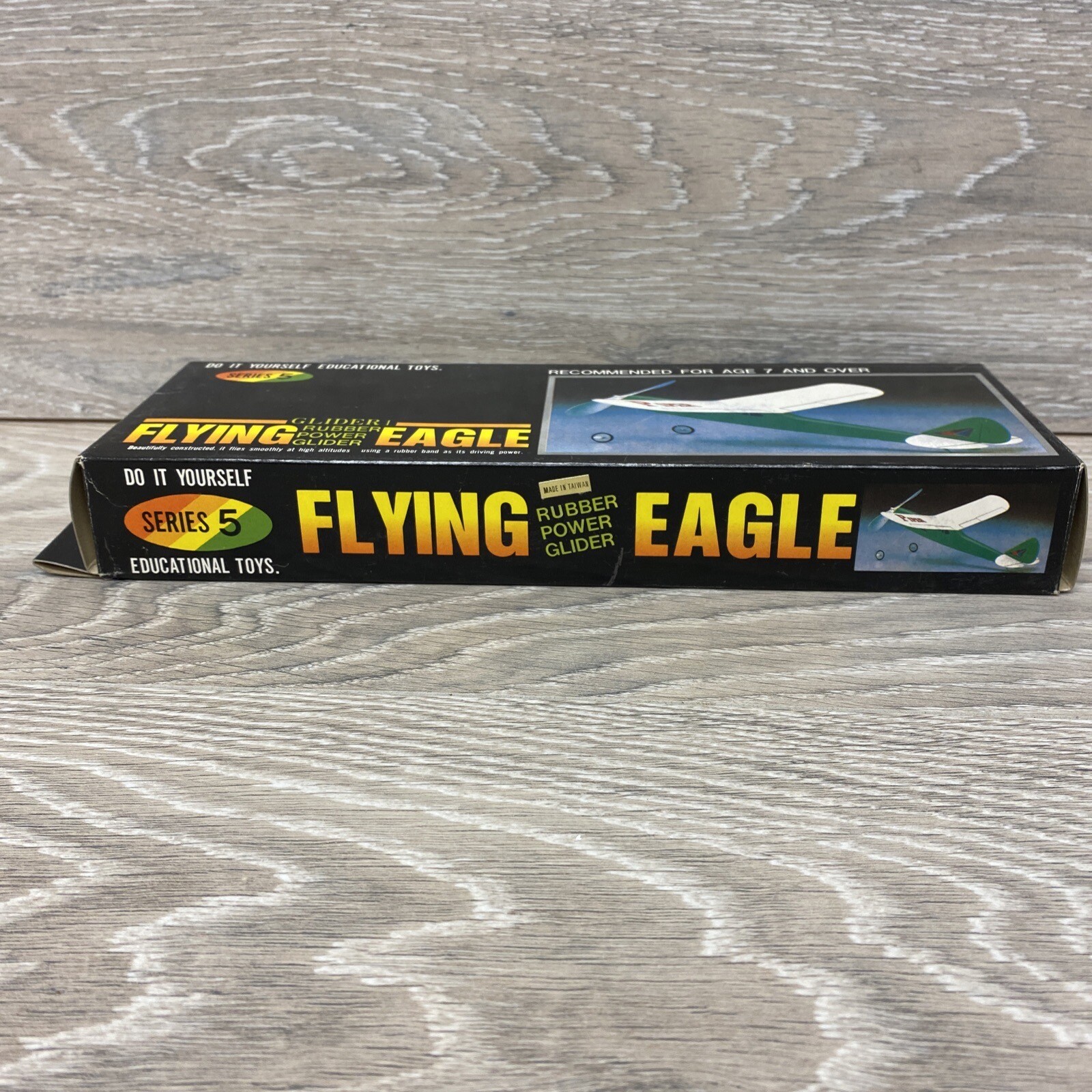 Rubber Band Power Glider Kit FLYING EAGLE Foam Educational DIY Child