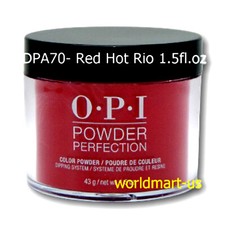 OPI POWDER PERFECTION Dipping 1.5fl.oz Color DPA70- Red Hot Rio