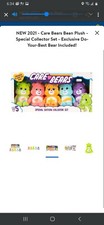 New 5 count Plush Care Bear Set