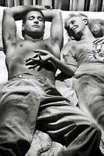 US military and his woman WW2 Photo Glossy 4 6 in G029