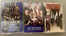 VINTAGE GOSPEL MUSIC CASSETTES Set Of 3 Beautiful Gospel Music