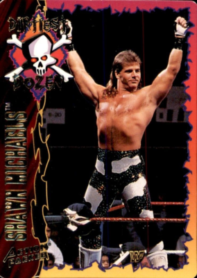 Shawn Michaels 1995 Action Packed WWF Dirtiest Dozen Card #25 WWE